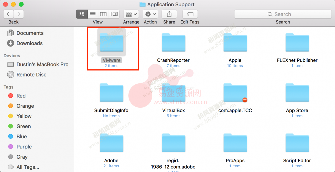 Mac中彻底卸载(重装)VMware Fusion，解决虚拟机报错“file not found”的问题